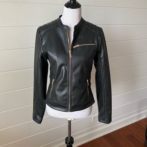 Guess faux leather moto jacket